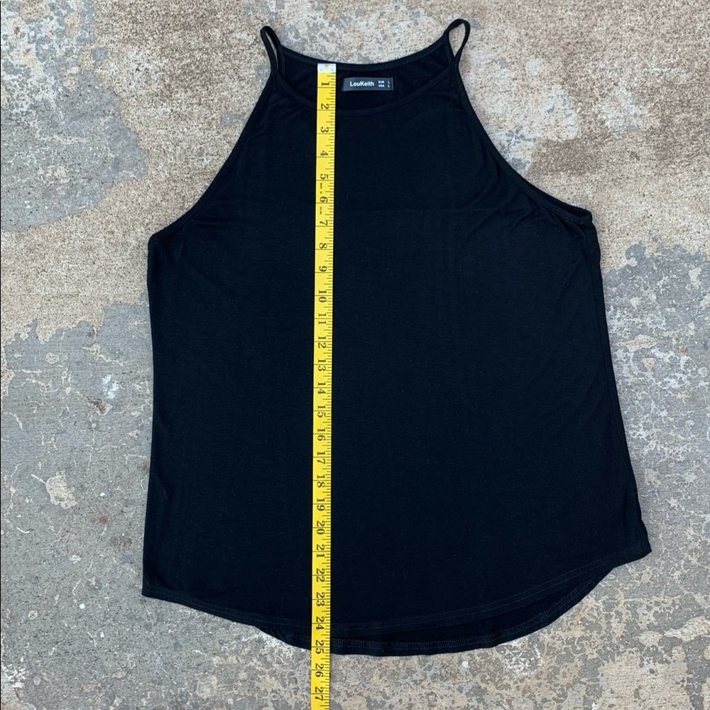 Two Count High Neck Spaghetti Strap Tops Size L - Picture 6 of 16